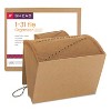 Smead Indexed Expanding Kraft Files, 31 Sections, Elastic Cord Closure, 1/15-Cut Tabs, Letter Size, Kraft - 2 of 4