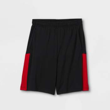 Boys' Colorblock Mesh Shorts - All In Motion™ Black M