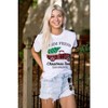 Farm Fresh Christmas Tree Plaid Truck Graphic T Shirt Men or Women Brisco Brands - 4 of 4