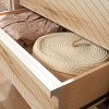 QingMoon Pacific Maple Veneer Dresser, 6 Drawer Double Dresser,  for Bedroom Wooden Dresser and Chest of Drawer - 4 of 4