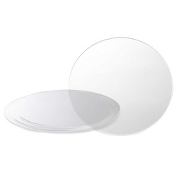 Plastic Circles Perspex® Acrylic packs of discs 20mm to 100mm diameter 3mm Thick 
