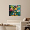Art Remedy Vase of Bright Tropical Flowers II Vase Paintings Framed - 2 of 4