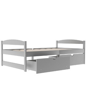 Bella Depot Twin Size Platform Bed with Two Drawers - 1 of 4