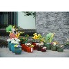 SpassWay 15" Dia Outdoor Indoor Ceramic Planter Pot Decorative Planter with Drainage Hole Patio Flower Pot - 3 of 4