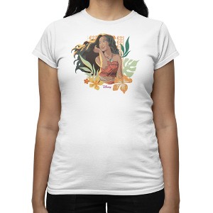 Disney Moana Live Action Women's Cutest Hair Flip T Shirt : Target