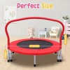 SUGIFT 36in Kids Trampoline with Handle, Indoor Mini Rebounder Trampoline, Safe, Durable, 150 lbs Weight Capacity – Perfect Gift for Kids - 3 of 4