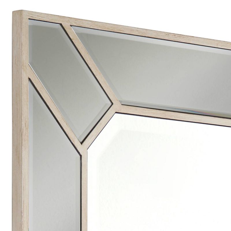 Possini Euro Design Katia Rectangular Vanity Wall Mirror Modern Beveled Edge Dark Champagne Frame 28" Wide for Bathroom Bedroom Living Room Office, 3 of 10