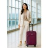 World Traveler Dejuno Jasper 20-Inch Carry-On Lightweight Expandable Spinner Luggage - 2 of 3