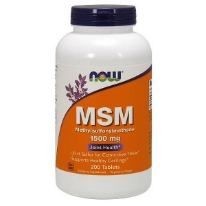 MSM 1500mg by Now Foods  -  200 Tablet - 1 of 1