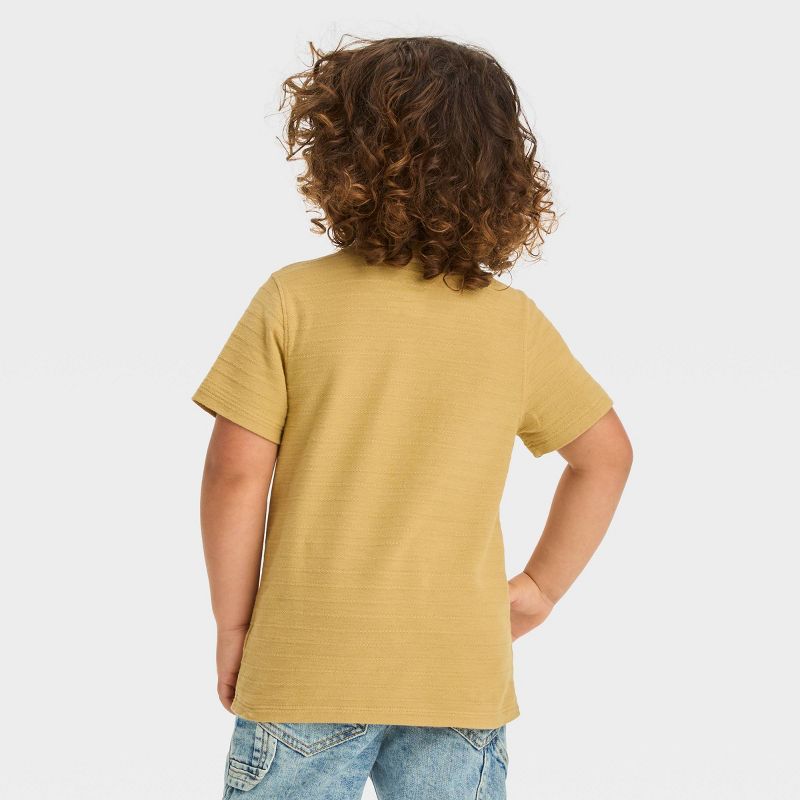 Toddler Boys' Short Sleeve Henley T-Shirt - Cat & Jack™, 3 of 8