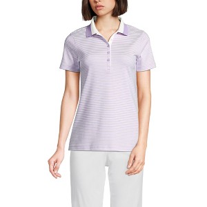 Lands' End Women's Supima Cotton Polo Shirt - 1 of 4