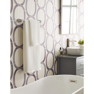 Blackrock 18-Inch Chrome Wall Mounted Towel Bar