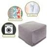 Majestic Home Goods,Ottoman Pouf Villa - 2 of 4