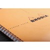 Rhodia Reverse Book & Dot Book - Dot grid 80 sheets - 8 1/4 x 8 1/4 - Orange cover - 4 of 4