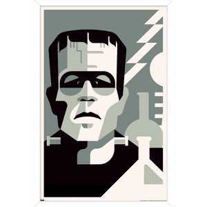 Trends International Frankenstein - Graphic Framed Wall Poster Prints - 1 of 4