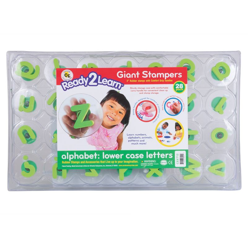 Ready 2 Learn Giant Stampers, Alphabet, Lowercase, Set of 28, 1 of 7