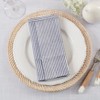 Saro Lifestyle Table Napkins with Block Design (Set of 4) - image 4 of 4