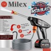 Milex HydroBlast High Pressure Power Washer – Portable, Cordless Cleaning Solution
 for Garden, Bike, Car & Outdoor Cleaning - 2 of 4
