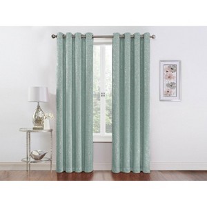 GoodGram 2 Pack Hotel Thermal Grommet 100% Blackout Window Curtain Panels - 1 of 1