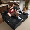 XIZZI Plush Sofa Sets with Pure Sponge Comfort, Ultra Supportive No Assembly Required Sectional Couch, High-Density Sponge for Lasting Relaxation - 4 of 4