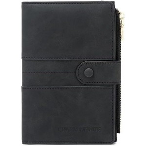 BEAFUP RFID Blocking Passport Wallet for Women - Slim Travel & Daily Use Card Holder with Multiple Slots, Vegan Leather - 1 of 4