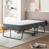 Mjkone Folding Bed with 5''Memory Sponge Mattress,Portable Guest Bed Camping Cot,Soft Padded Rollaway Sleeping Bed - 3 of 4