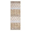 Vintage Floral Area Rug Boho Geometric Rugs for Living Room Bedroom Soft Throw Carpet - 3 of 4