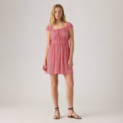 Levi's® Women's Yara Crepe Dress - Red Floral