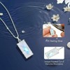 New Beginnings Rainbow Moonstone Sterling Silver Necklace for Women - 3 of 4