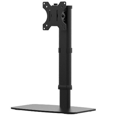 Monoprice Free Standing Single Monitor Desk Mount For Monitors Up To 27 Inches | Easy Height-Adjustable - Workstream Collection