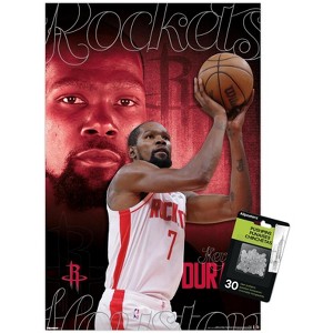 Trends International NBA Houston Rockets - Kevin Durant 25 Unframed Wall Poster Prints - 1 of 4
