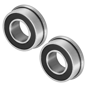 Unique Bargains Chrome Steel Durable Long-lasting Multipurpose Use Flanged Ball Bearing 2 1/4" x 1/2" x 3/16" - 1 of 4