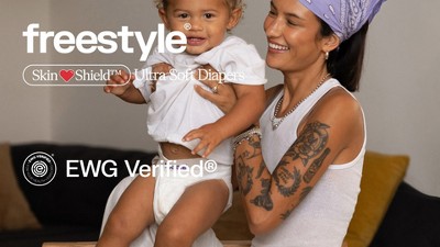 Freestyle Hyper Absorbent Ultra Soft TCF Baby Diapers - Newborn - 76 ct