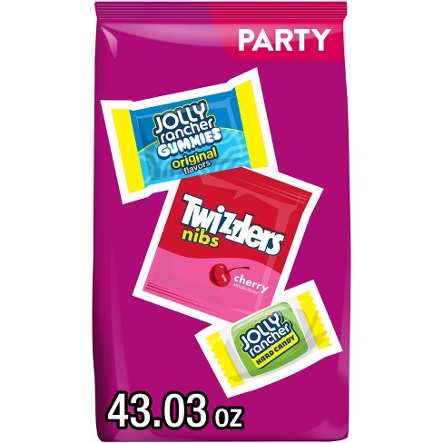 Jolly Rancher and Twizzlers Assorted Fruit Flavored Party Bag Candy - 43.03oz - image 1 of 4