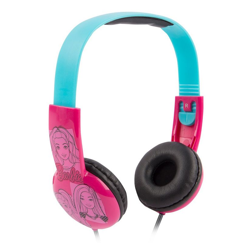 Barbie Kid-Safe Headphones in Blue and Pink, 2 of 7