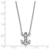 Black Bow Jewelry Sterling Silver Alpha Sigma Tau Greek Life Necklace 18 Inch - 2 of 4