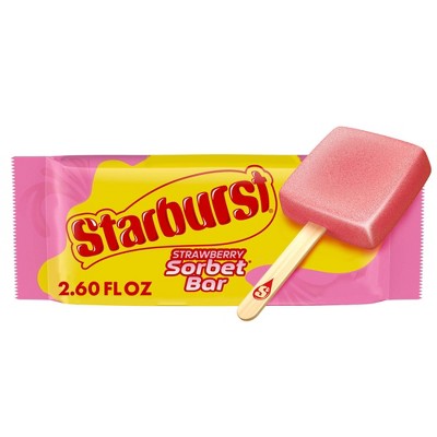 Starburst Strawberry Sorbet Frozen Dessert Bar - 2.6 fl oz