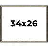 PosterPalooza | 34x26 Wood Antique Frame with UV Acrylic, 4 Finishes: Bronze, Gold, Silver, and Black - 2 of 4