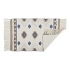 Design Imports Southwestern Textured Fringe - Stone & Blue - 2 X 3 Ft - 2 of 4