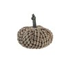 Whisen Set of 3, 4.8x4.8x4.8"H Pumpkin, Pumpkin Ornament Decor for Harvest Festival Fall Festival & Thanksgiving - 4 of 4
