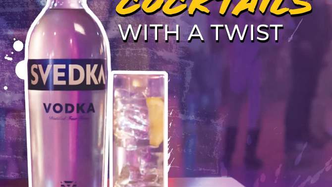 SVEDKA Blue Raspberry Flavored Vodka - 750ml Bottle, 2 of 10, play video