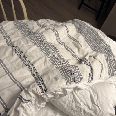 Moss Green Stripe Bed Sheet Queen, King Set – Comfort Beddings