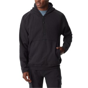 BASS OUTDOOR Mens Quarter Zip Hoodie Sweatshirt - 1 of 1
