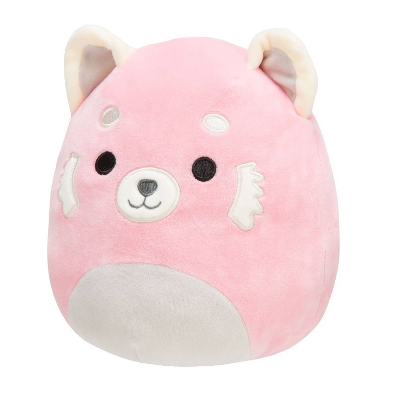 Squishmallows 8&#34; 2-in-1 Flipamallows Mischa Gray Leopard and Pink/Gray (Red) Panda Plush Toy, 6 of 14