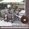 CAVINAS Patio Table and Chairs Set Porch Furniture Removable Cushions Outdoor Dining Set with Chairs for Patio - 2 of 4