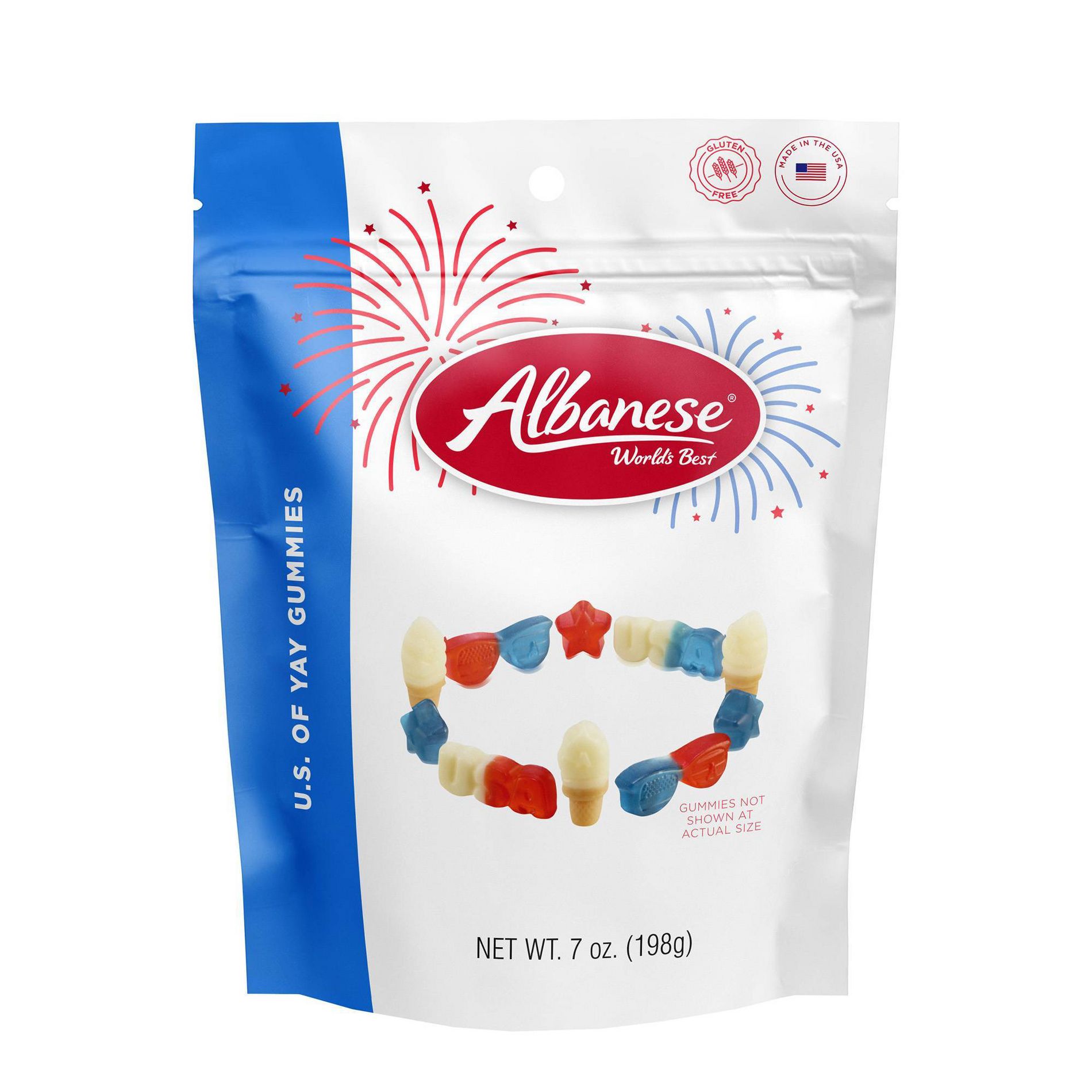 Albanese World's Best YAY Gummy Candy - 7oz