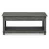 Signature Design by Ashley Casual Freedan Lift-Top Coffee Table  Grayish Brown - 4 of 4