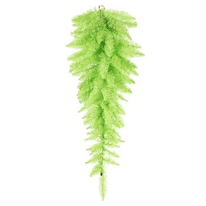 Vickerman 36" Lime Fir Fir Artificial Christmas Teardrop, Unlit - 1 of 4