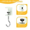 Unique Bargains Steel Adjustable Hanging Bag Desk Mount Utility Cat Claws J Hooks 2 Pcs - 3 of 4