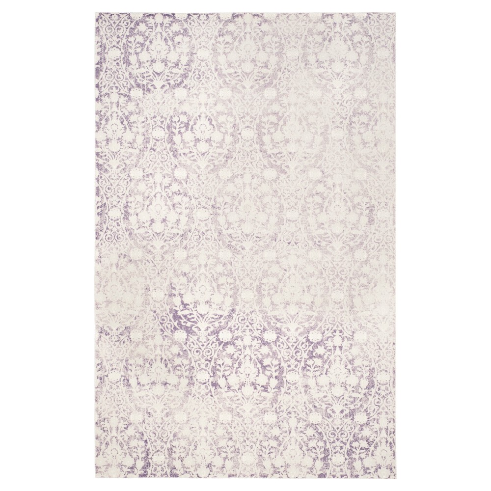 Aswan Area Rug - Lavander / Ivory (6'7inx9'2in ) - Safavieh